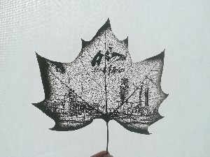 鞍山激光葉雕